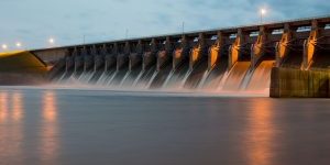 Hydro-electric dam